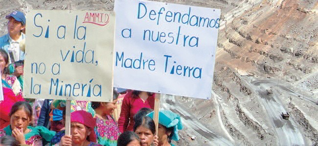 Cuando tiemblan los derechos: extractivismo y criminalización en América Latina